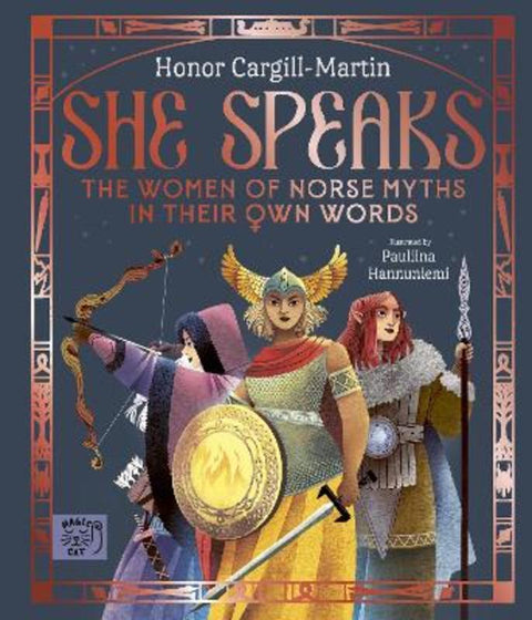 She Speaks: The Women of Norse Myths in their Own Words from Honor Cargill-Martin - Harry Hartog gift idea