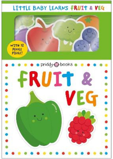 Little Baby Learns Fruit & Veg by Priddy Books - 9781917069335