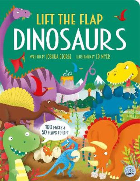 Lift the Flap Dinosaurs from Joshua George - Harry Hartog gift idea