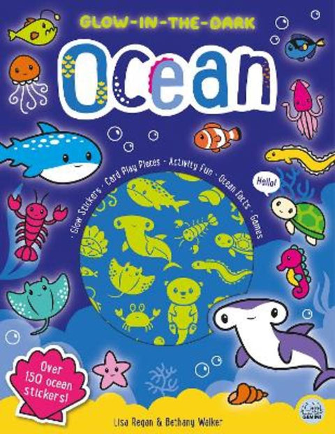 Glow-in-the-Dark Ocean Sticker Activity by Lisa Regan - 9781917082211