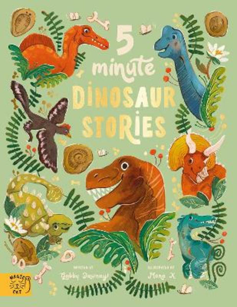 5 Minute Dinosaur Stories by Gabby Dawnay - 9781917366267
