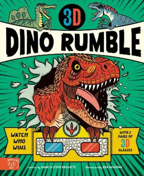 3D Dino Rumble by Anne and Steve Brusatte - 9781917768290
