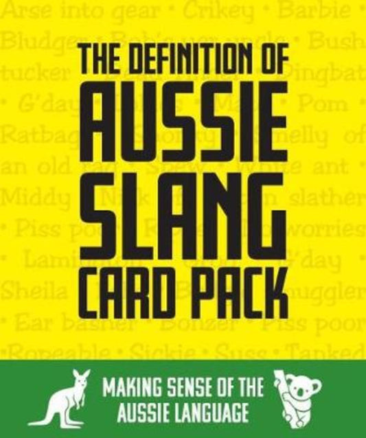 The Definition of Aussie Slang Card Pack by New Holland Publishers - 9781922256799