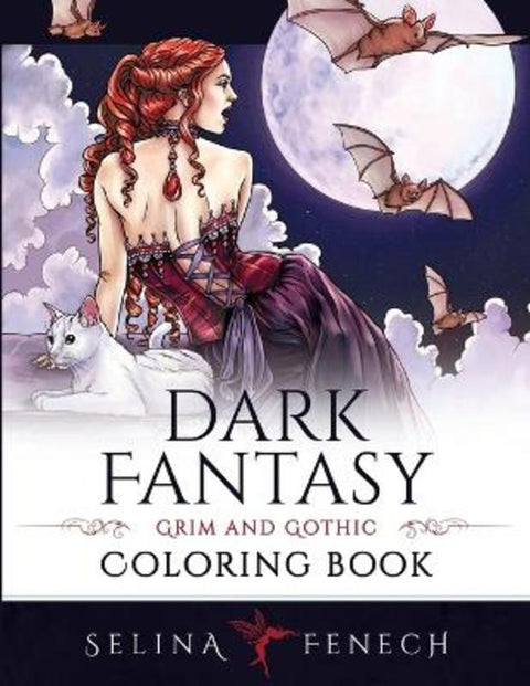 Dark Fantasy Coloring Book by Selina Fenech - 9781922390226