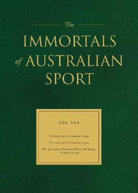 The Immortals of Australian Sport Box Set by Darryl Flack - 9781922468604