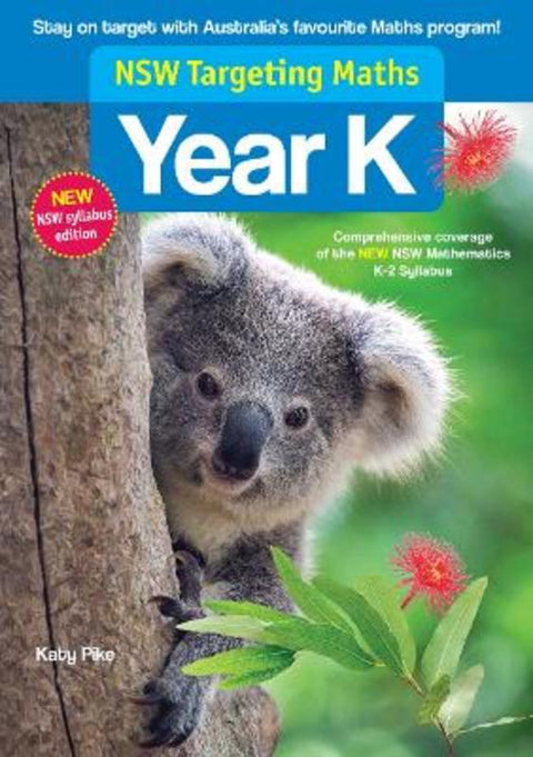 NSW Targeting Maths Australian Curriculum Student Book Year K by Katy Pike - 9781922538857