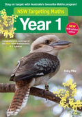 NSW Targeting Maths Australian Curriculum Student Book Year 1 by Katy Pike - 9781922538864