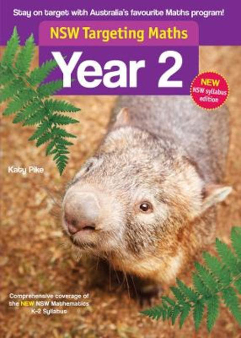NSW Targeting Maths Australian Curriculum Student Book Year 2 by Katy Pike - 9781922538871