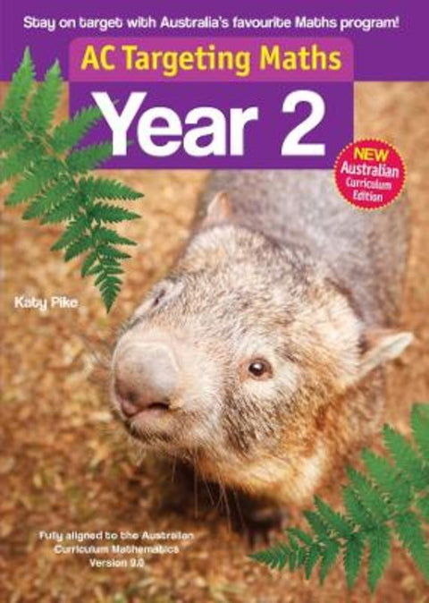 Targeting Maths Australian Curriculum Student Book Year 2 by Katy Pike - 9781922538949
