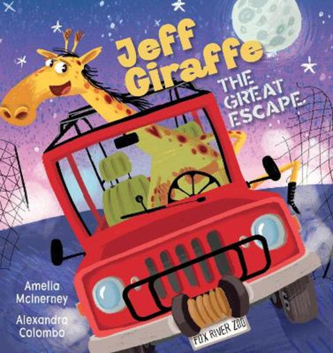 Jeff Giraffe - The Great Escape by Amelia McInerney - 9781922804655
