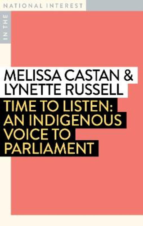 Time to Listen by Melissa Castan - 9781922979124