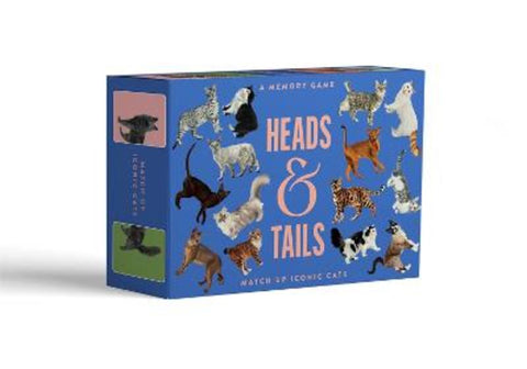 Heads & Tails: A Cat Memory Game Cards by Marta Zafra - 9781923049123
