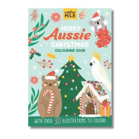 Merry Aussie Christmas Colouring Book by Christie Williams - 9781923091689
