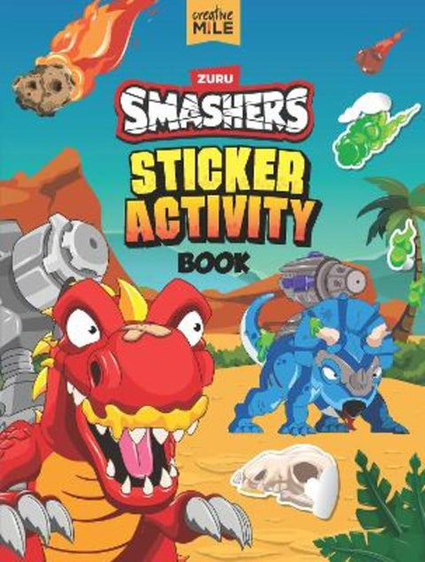 Smashers Sticker Activity Book by Creative Mile - 9781923091801