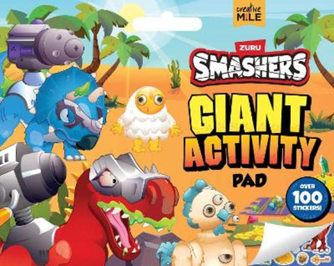Smashers Giant Activity Pad by Creative Mile - 9781923091818