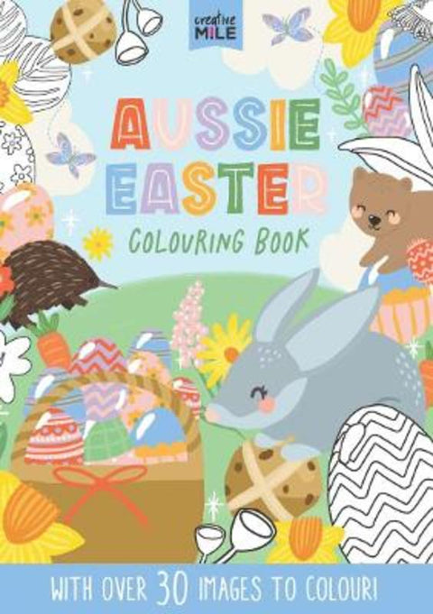 Aussie Easter Colouring Book by Creative Mile - 9781923091962