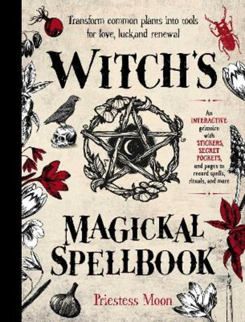 Witch's Magickal Spellbook by Priestess Moon - 9781923208988