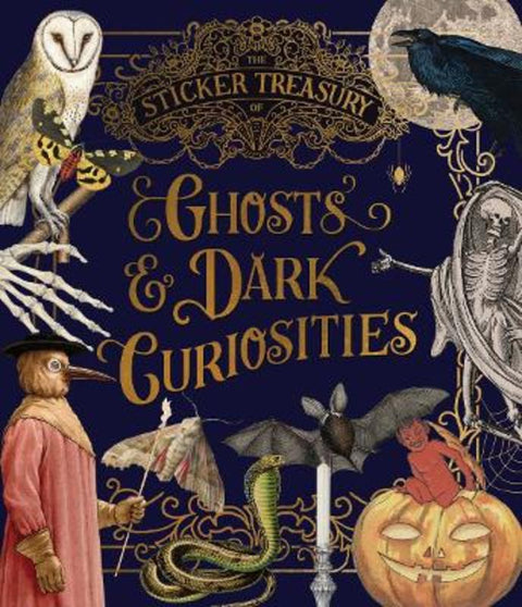 The Sticker Treasury of Ghosts & Dark Curiosities by Books Smith Street - 9781923239371