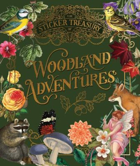 The Sticker Treasury of Woodland Adventures by Books Smith Street - 9781923239388