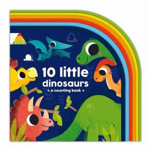 1 2 3 Count with Me 10 Little Dinosaurs by Rebecca Weerasekera - 9781923359338