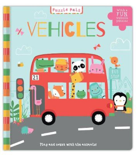 Puzzle Pals: Vehicles by Rebecca Weerasekera - 9781923359963