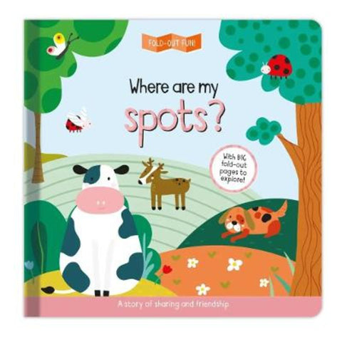 Fold Out Fun: Where Are My Spots by Elizabeth Cook - 9781923359994