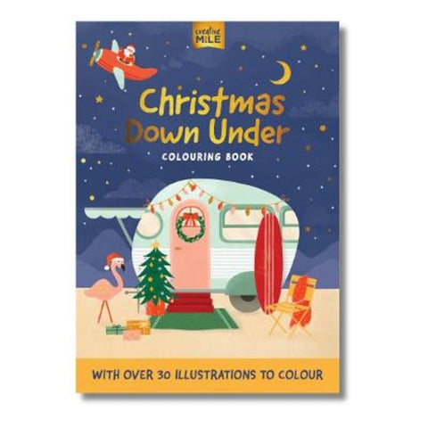 Christmas Down Under Colouring Book by Creative Mile - 9781923457065