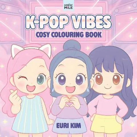 K Pop Vibes Cosy Colouring Book by Five Mile - 9781923457997