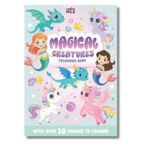 Magical Creatures Colouring Book by Five Mile - 9781923551275