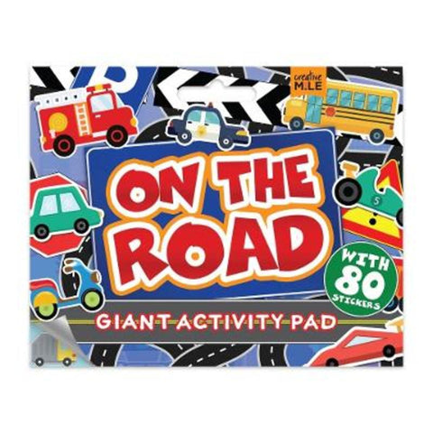 On The Road Giant Activity Pad by Creative Mile - 9781923551473