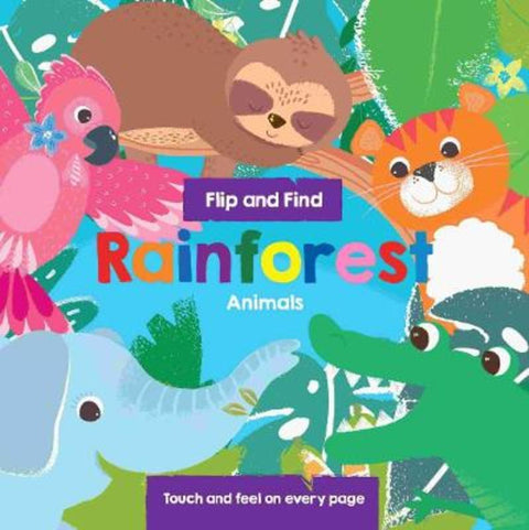 Flip and Find: Rainforest Animals by Five Mile - 9781923551596