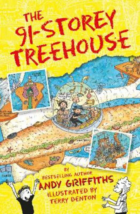 The 91-Storey Treehouse by Andy Griffiths - 9781925481259