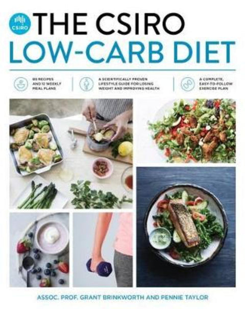 The CSIRO Low-Carb Diet by Professor Grant Brinkworth - 9781925481488