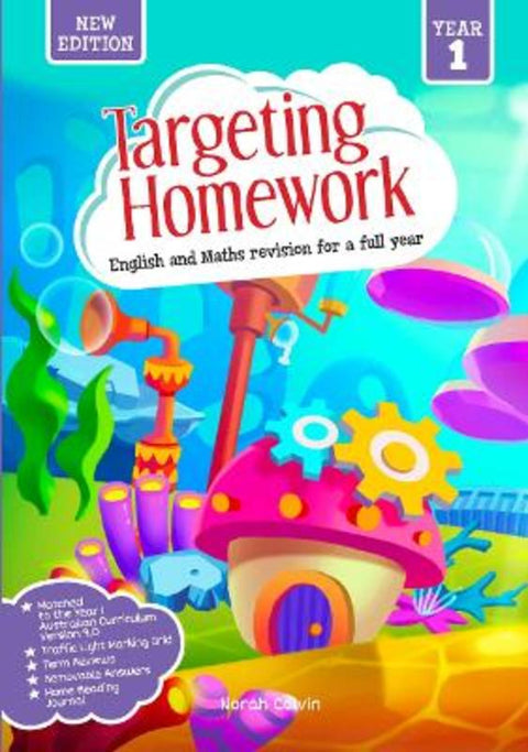 Targeting Homework Activity Book Year 1 by 2023) - 9781925726435