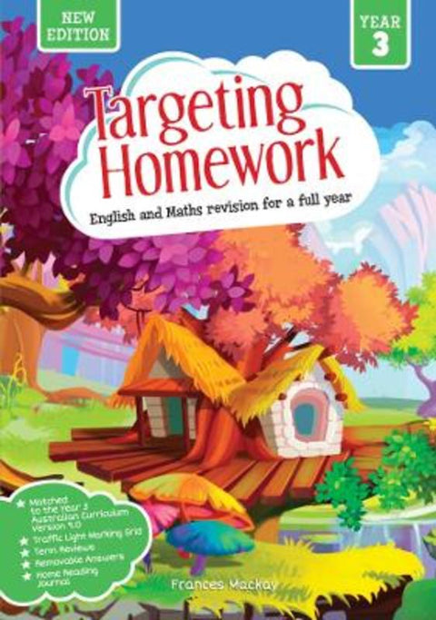 Targeting Homework Year 3 by Frances Mackay - 9781925726459