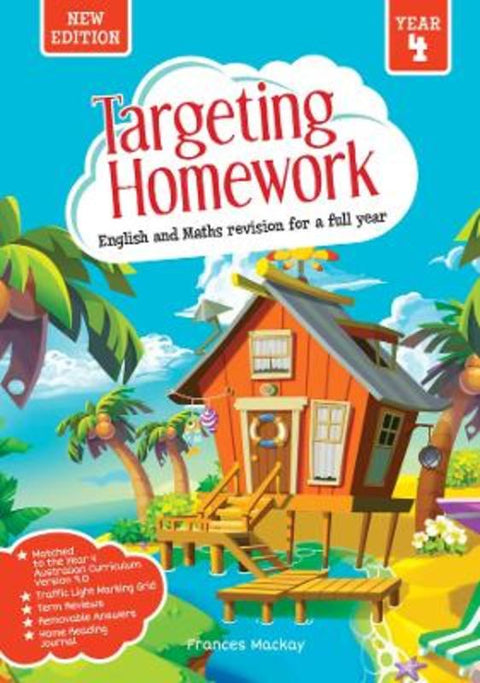 Targeting Homework Year 4 by Frances Mackay - 9781925726466