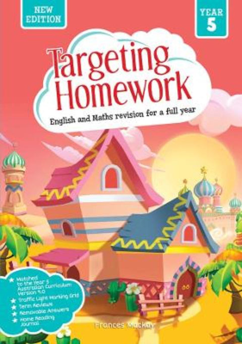 Targeting Homework Year 5 by Frances Mackay - 9781925726473