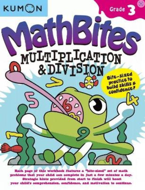 Kumon Math Bites: Grade 3 Multiplication & Division by Kumon Publishing - 9781941082997