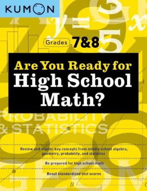 Kumon Are You Ready for High School Math? by Kumon - 9781953845238
