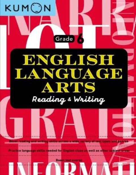 Kumon English Language Arts Grade 6 by Kumon - 9781953845405