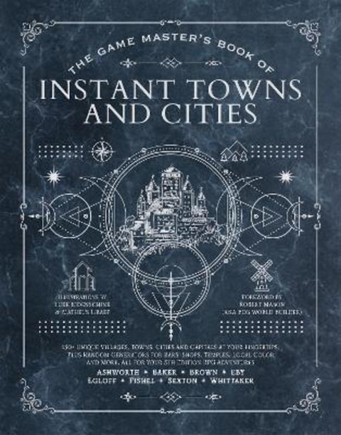 The Game Master's Book of Instant Towns and Cities by Jeff Ashworth - 9781956403985