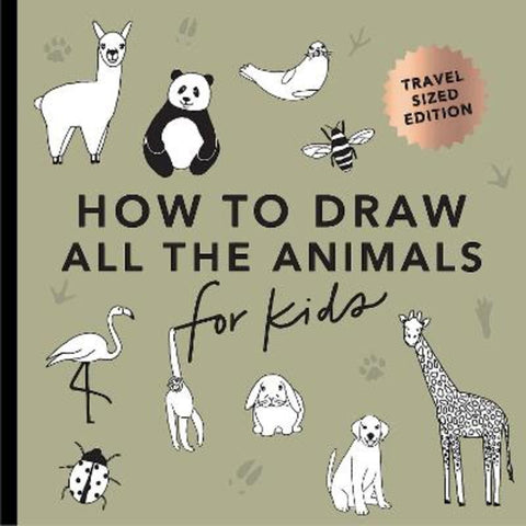 All the Animals: How to Draw Books for Kids with Dogs, Cats, Lions, Dolphins, and More (Summer Activity Book for Kids) (Mini) by Alli Koch - 9781958803530