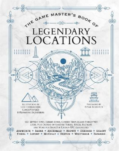 The Game Master's Book of Legendary Locations by Jeff Ashworth - 9781964487083