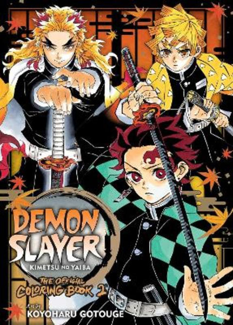 Demon Slayer: Kimetsu no Yaiba: The Official Coloring Book 2 by Koyoharu Gotouge - 9781974738977