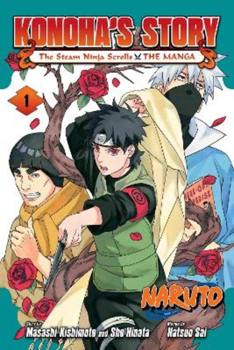 Naruto: Konoha's Story-The Steam Ninja Scrolls: The Manga, Vol. 1 by Masashi Kishimoto - 9781974740857