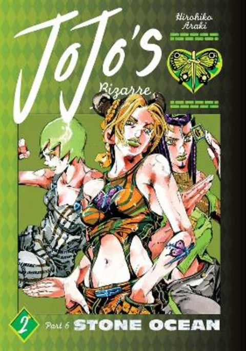 JoJo's Bizarre Adventure: Part 6--Stone Ocean, Vol. 2 by Hirohiko Araki - 9781974742882