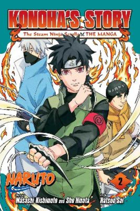 Naruto: Konoha's Story-The Steam Ninja Scrolls: The Manga, Vol. 2 by Masashi Kishimoto - 9781974749096