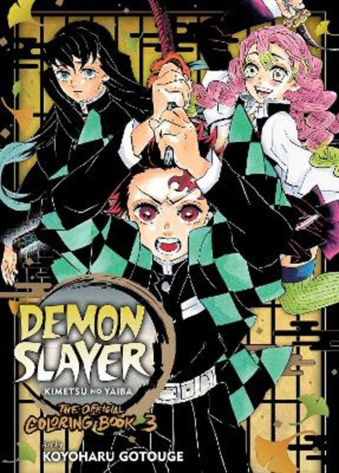 Demon Slayer: Kimetsu no Yaiba: The Official Coloring Book 3 by Koyoharu Gotouge - 9781974752881