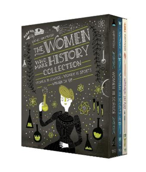 The Women Who Make History Collection [3-Book Boxed Set] from Rachel Ignotofsky - Harry Hartog gift idea