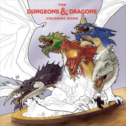 The Dungeons & Dragons Coloring Book by Official Dungeons & Dragons - 9781984862198